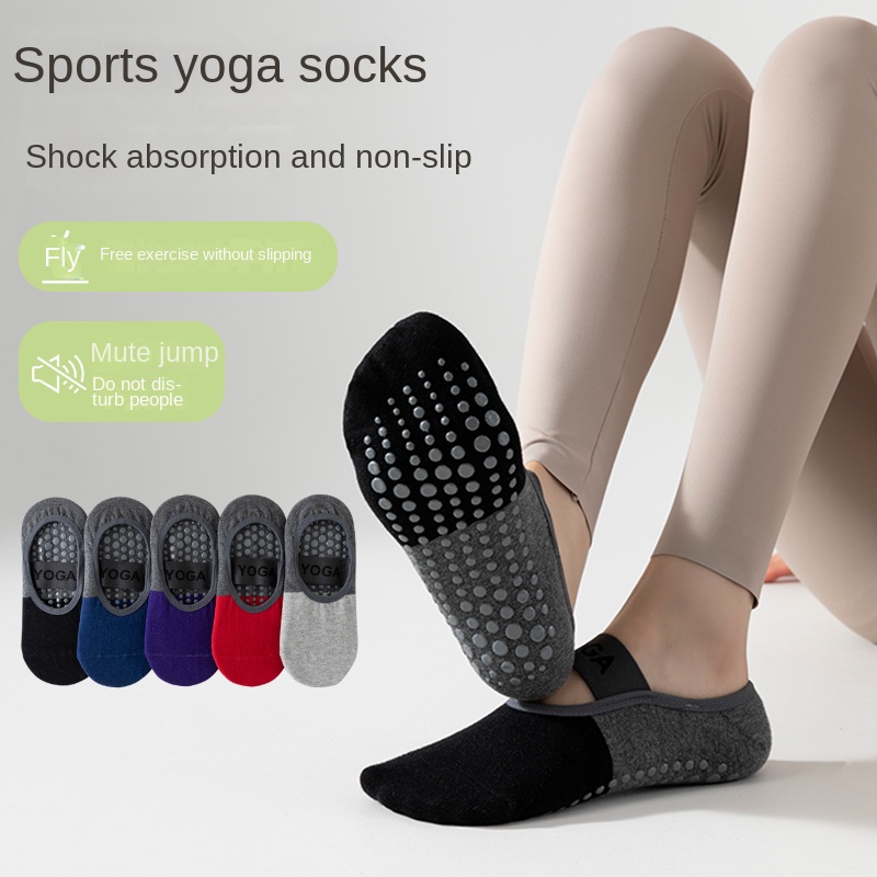 Pilates & Yoga With Harna - 5 Paar Cross-Border Professional Yoga-Socken, Baumwollsocken