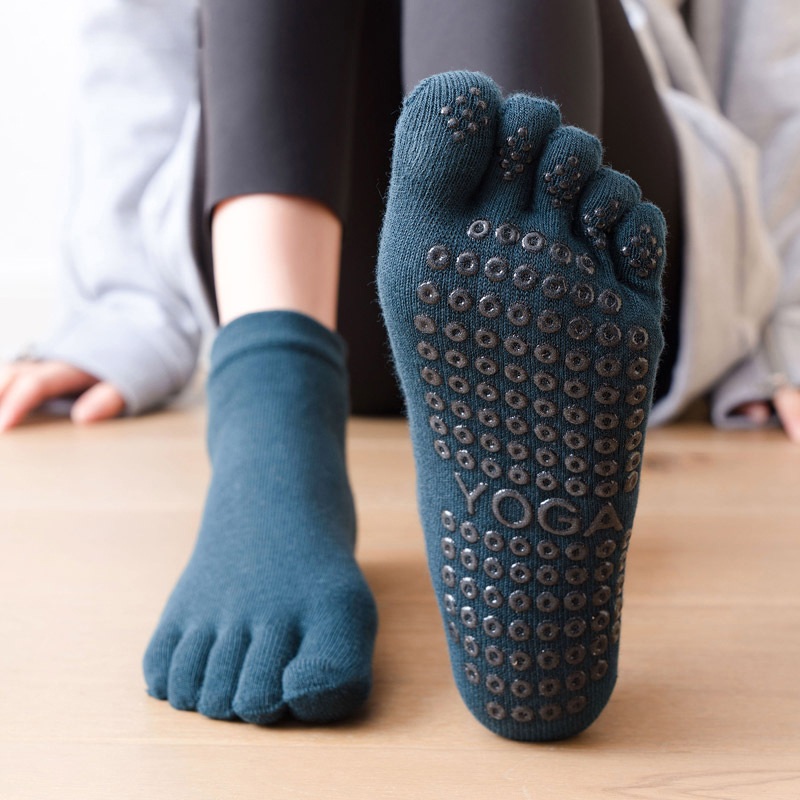 Medias Para Pilates Y Yoga - Anti-Slip Frauen Pilates Socken Fünf Zehen