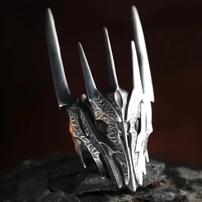 Pilates Ring Magic - Dominanter Punk-Stil Stegosaurus-Ringe für Männer und