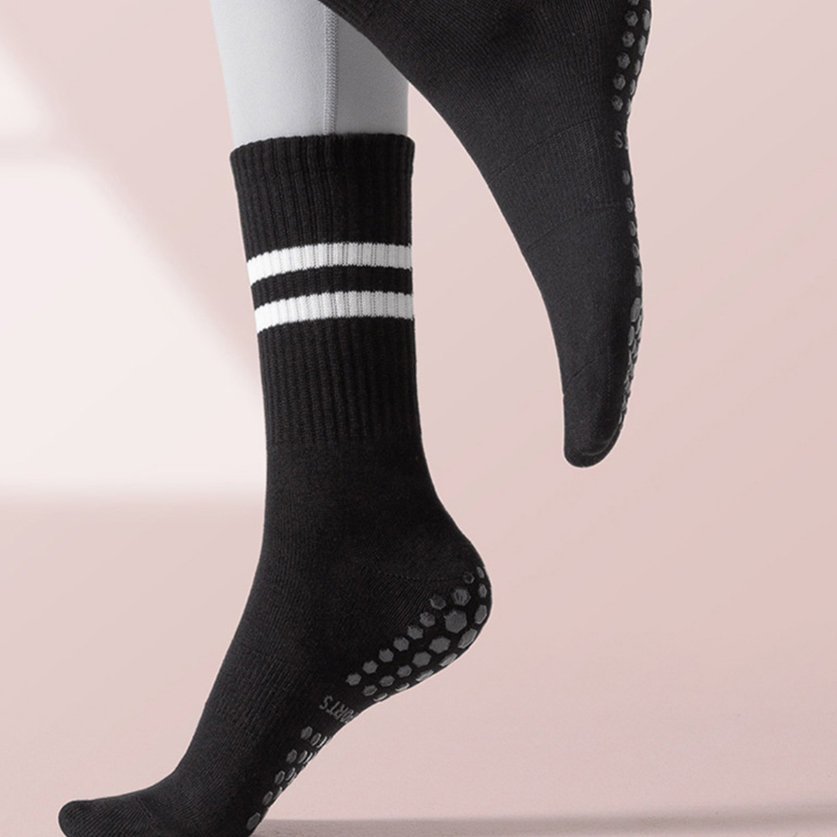 Pilates-Socken mit Griffen für – Medias Para Pilates Y Yoga Bewertung und Preis