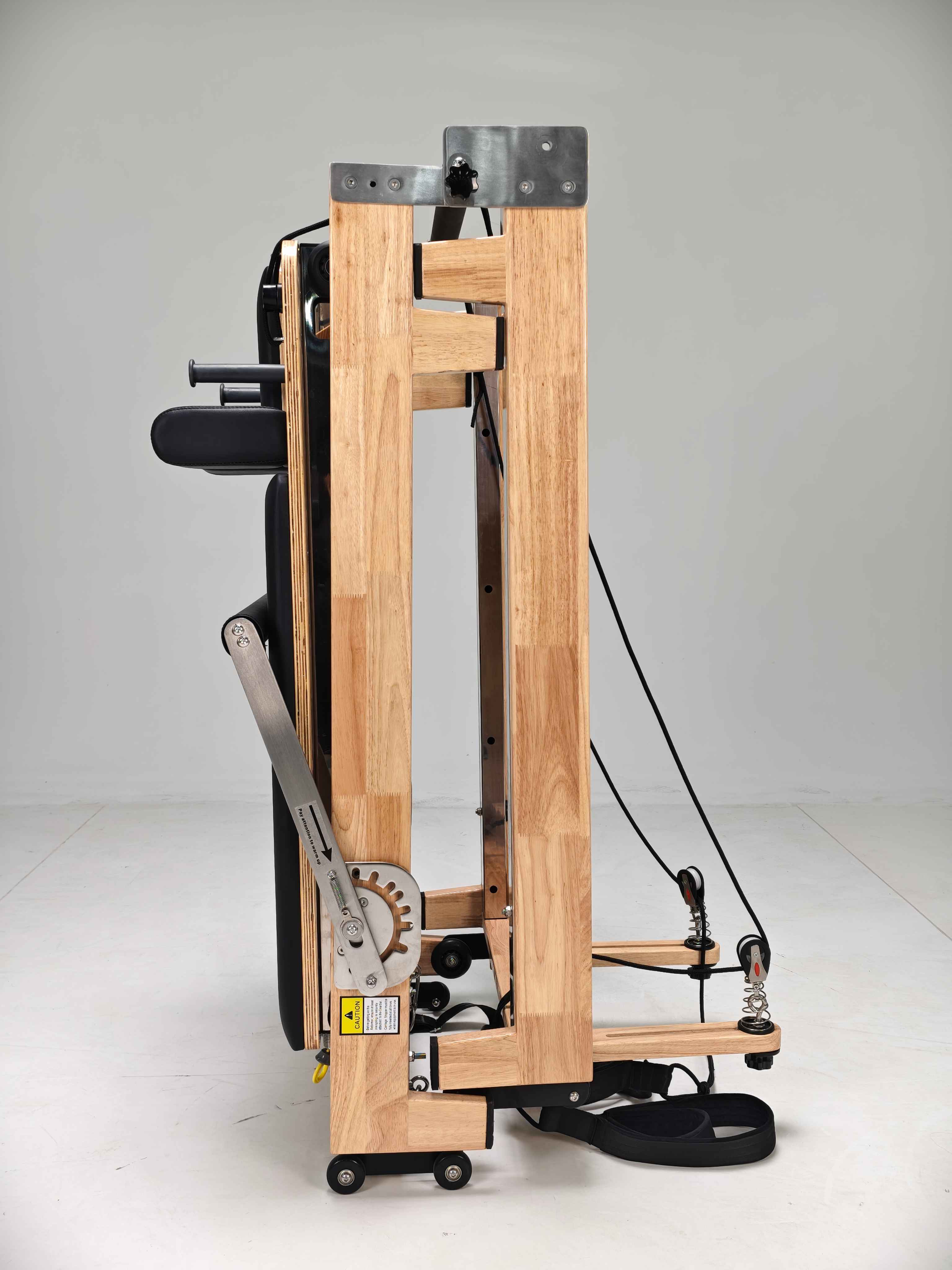 Premium Eichen-Klappbarer Pila – Pilates & Yoga Unleashed Studio Tuckahoe Bewertung und Preis