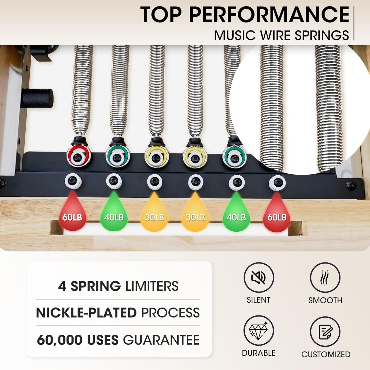 Holz-Pilates-Reformer-Maschine – Pilates & Yoga With Harna Bewertung und Preis