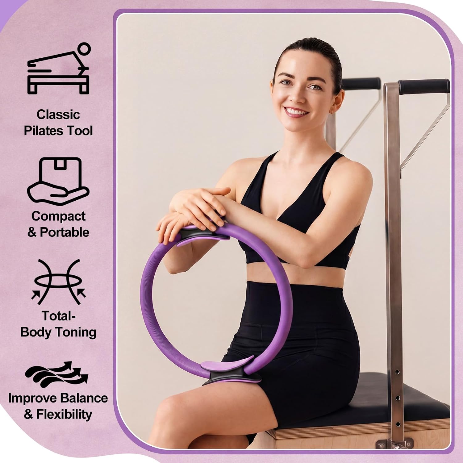 12-teiliges Pilates-Ring-Set,  – Pilates Ring Magic Bewertung und Preis