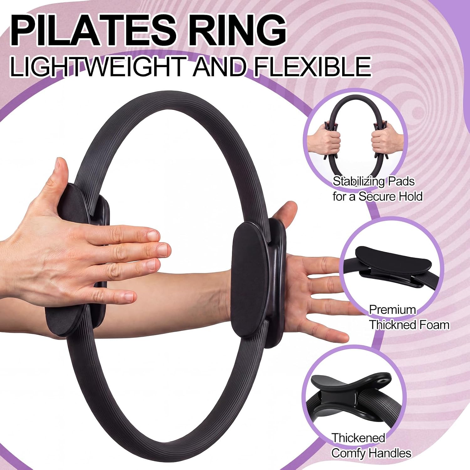 12-teiliges Pilates-Ring-Set,  – Pilates Ring Magic Bewertung und Preis