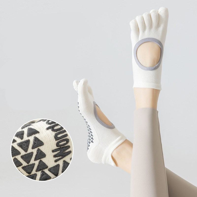 Damen-Fünf-Finger-Yoga-Socken  – Medias Para Pilates Y Yoga Bewertung und Preis