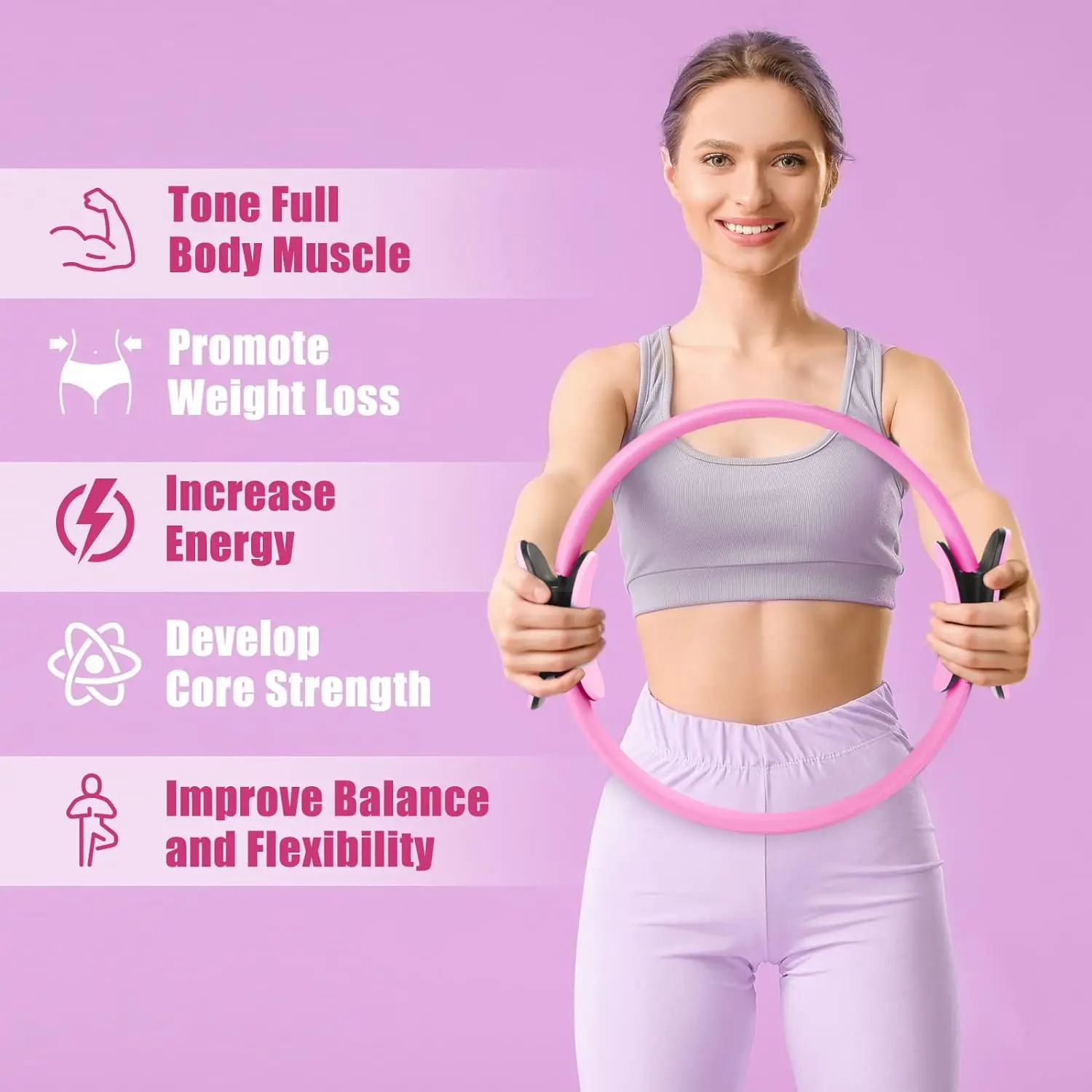 Pilates-Ring, Heim-Widerstands – Pilates Ring Magic Bewertung und Preis