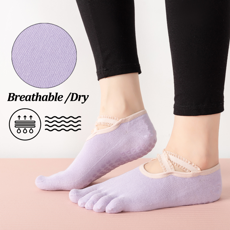 Rutschfeste Damen-Pilates-Sock – Medias Para Pilates Y Yoga Bewertung und Preis
