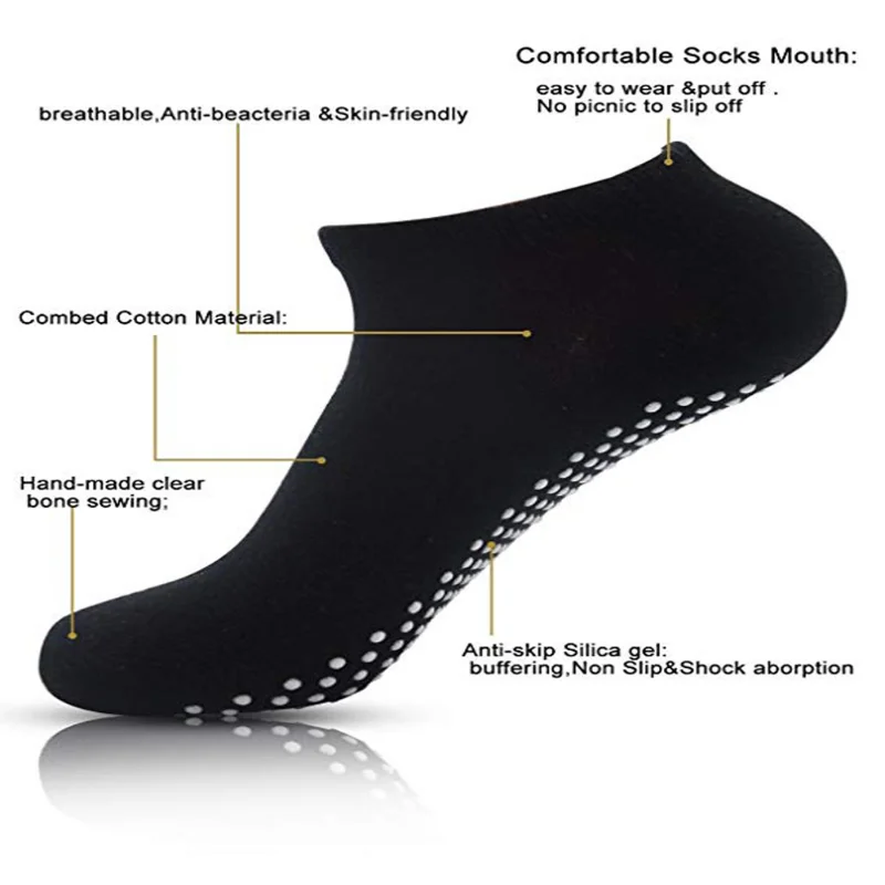 3 Paare/los Yoga Socken für Fr – Medias Para Pilates Y Yoga Bewertung und Preis