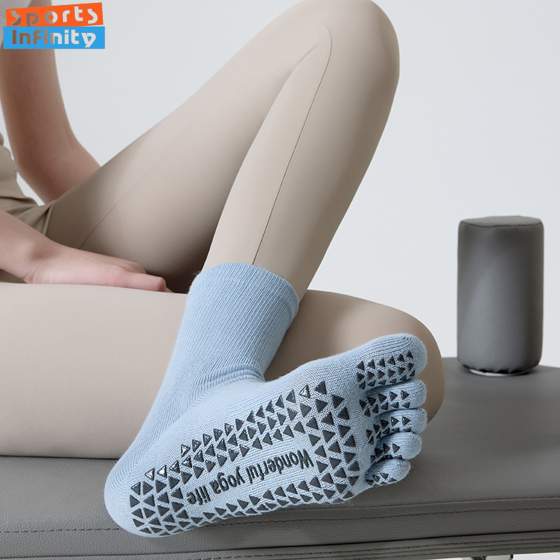 Mode Fünf Finger Split Toe Yog – Youtube Yoga Pilates Bewertung und Preis
