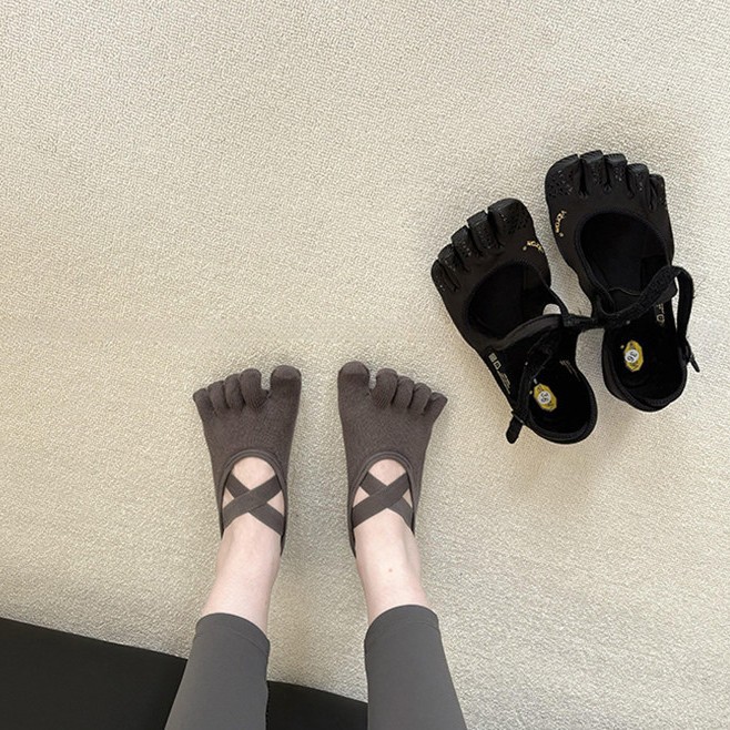 Damen Yoga-Socken mit Kreuzrie – Medias Para Pilates Y Yoga Bewertung und Preis