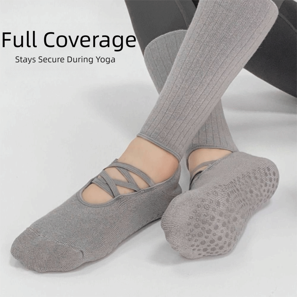Atmungsaktive Stoff-Grip-Pilat – Youtube Yoga Pilates Bewertung und Preis
